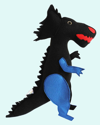 Dinosaurus-černá varianta